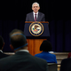 U.S. Attorney General Merrick Garland delivers remarks during an event to mark the first anniversary of the COVID-19 Hate Crimes Act at the Department of Justice Robert F. Kennedy Building on May 20, 2022, in Washington, DC.
